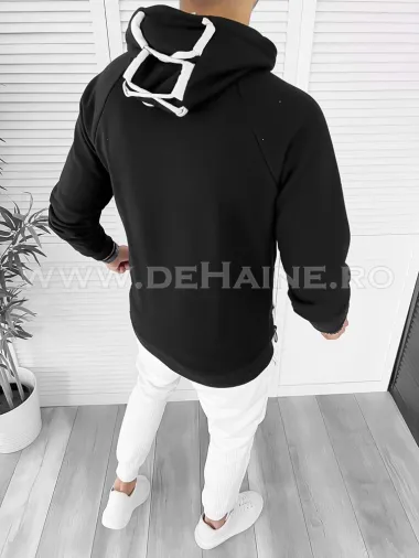 Hanorac barbati negru slim fit K188 O3-5.1
